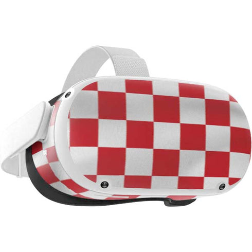 Croatia Soccer Flag Oculus Quest 2 Skin